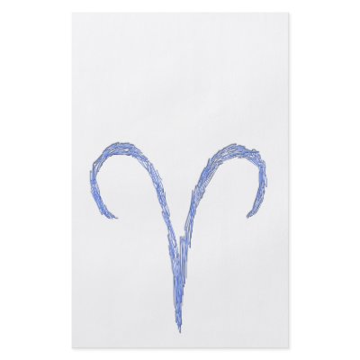 Aries. Zodiac Astrology Sign. Personalised Flyer by Graphics_By_Metarla