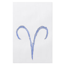 Aries. Zodiac Astrology Sign. Personalised Flyer