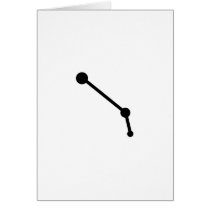 Aries Zodiac Card