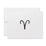 Aries - Zodiac Sign invitations