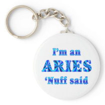 Aries Zodiac Sign Key Chains