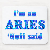Aries Zodiac Sign Mouse Mats
