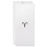 Aries - Zodiac Sign rack cards