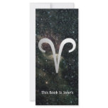 Aries Zodiac Star Sign Universe Bookmark