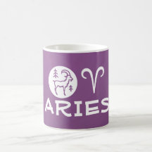 ARIES ZODIAC Symbol Coffee Mugs