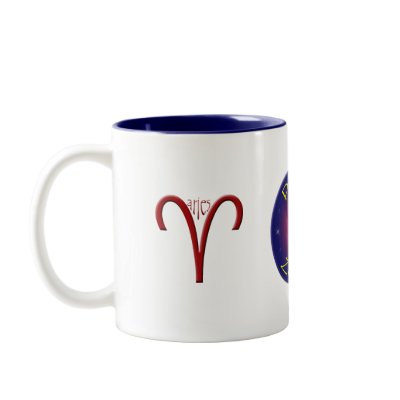 Aries Zodiac Symbol Mug by PlanetZodiac