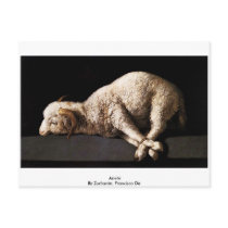 Ariete  By Zurbarán, Francisco De Postcards