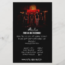 Arilia Promo Poster Personalized Flyer