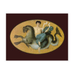 Arion On A Sea Horse Post Card