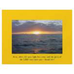 Arise Shine - Isaiah 60:1 flyers