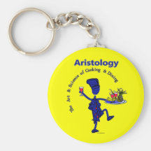 Aristology Gourmet Art of Cooking Keychains