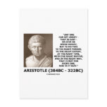 Aristotle Any One Can Get Angry Right Person Time Post Card