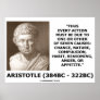 Aristotle Every Action Due To One Or Seven Causes Print