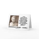 Aristotle Every Action One Of Seven Causes Quote cards