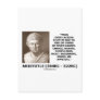 Aristotle Every Action One Of Seven Causes Quote Postcards