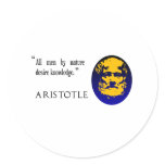 Aristotle on knowledge stickers