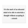 Aristotle Quote 1a Postcards