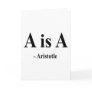 Aristotle Quote 2a Greeting Card