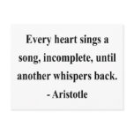 Aristotle Quote 3a Postcard