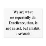 Aristotle Quote 4a postcards