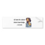 Aristotle Quote 6b Bumper Sticker