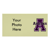 Arizona 'A' Purple2 Photo Cards