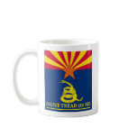Arizona and Gadsden Flag Coffee Mugs