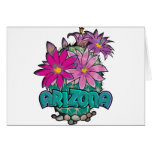 Arizona Cactus Blooms Card