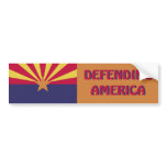 Arizona: Defending America Bumper Stickers