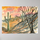 arizona evening poster