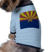 Arizona Flag Dog Shirt