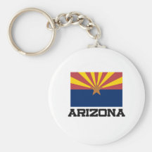 Arizona Flag Key Chains