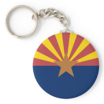 Arizona Flag Keychain