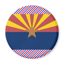 Arizona Flag Fridge Magnets
