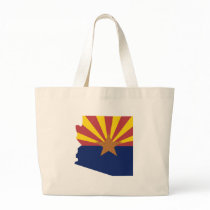 Arizona Flag Map Bag