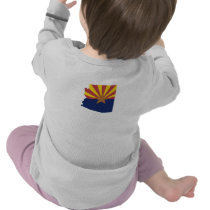 Arizona Flag Map Tshirt