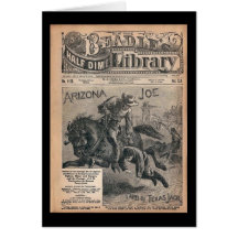 Arizona Joe - Beradle's Half Dime Library Greeting Cards