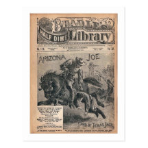 Arizona Joe - Beradle's Half Dime Library Postcards