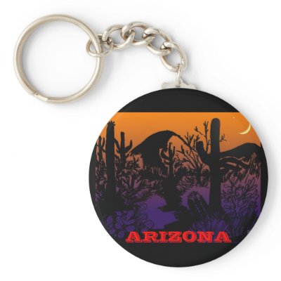 arizona key chain by wolffreeborn