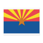 Arizona  Official State Flag Post Card