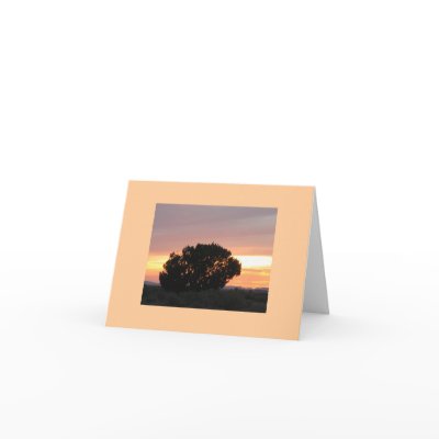 Arizona Painted Desert Sunset Photo Note Cards by angela65