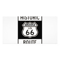 Arizona Route 66 Personalized Photo Card