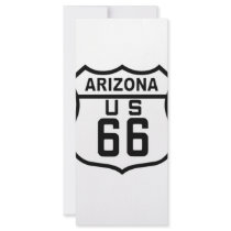 Arizona Route 66 Customized Rack Card