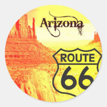 Arizona Route 66 Sticker
