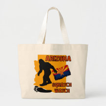 Arizona Squatch Watch Canvas Bags