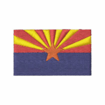 Arizona State Flag embroidered shirts