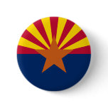Arizona State Flag Pinback Button