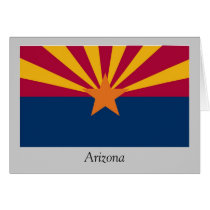 Arizona State Flag Greeting Cards