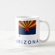 ARIZONA STATE FLAG COFFEE MUG