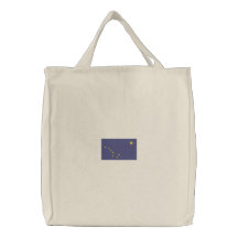 Arizona State Flag Embroidered Bag